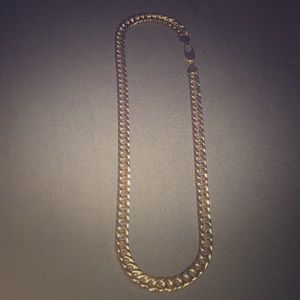 14k Gold Plated Stainless Steel Cuban Link Chain